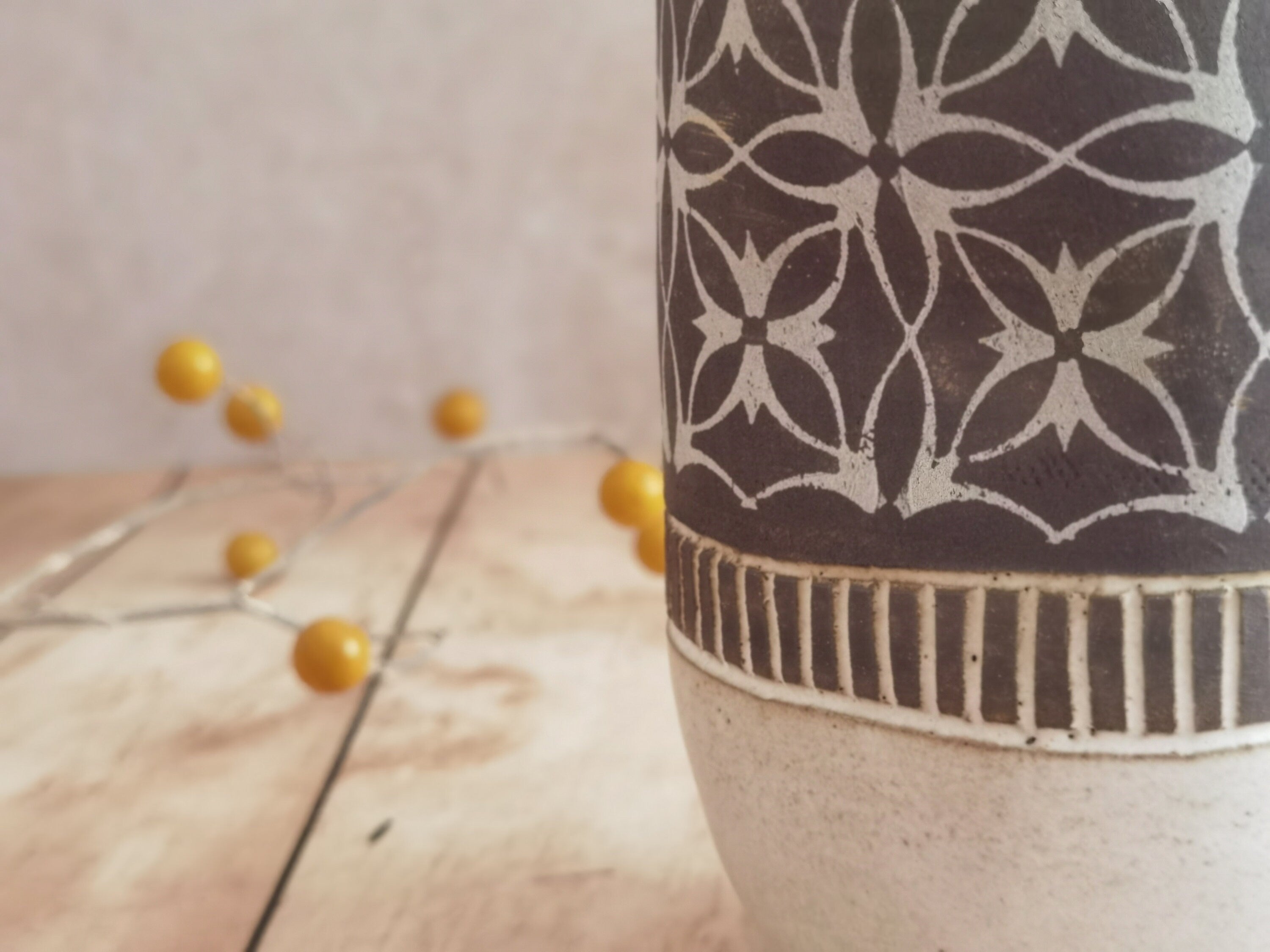 Handmade Ceramic Olive Oil Bottle: Rustic Pottery Dispenser, 30 oz