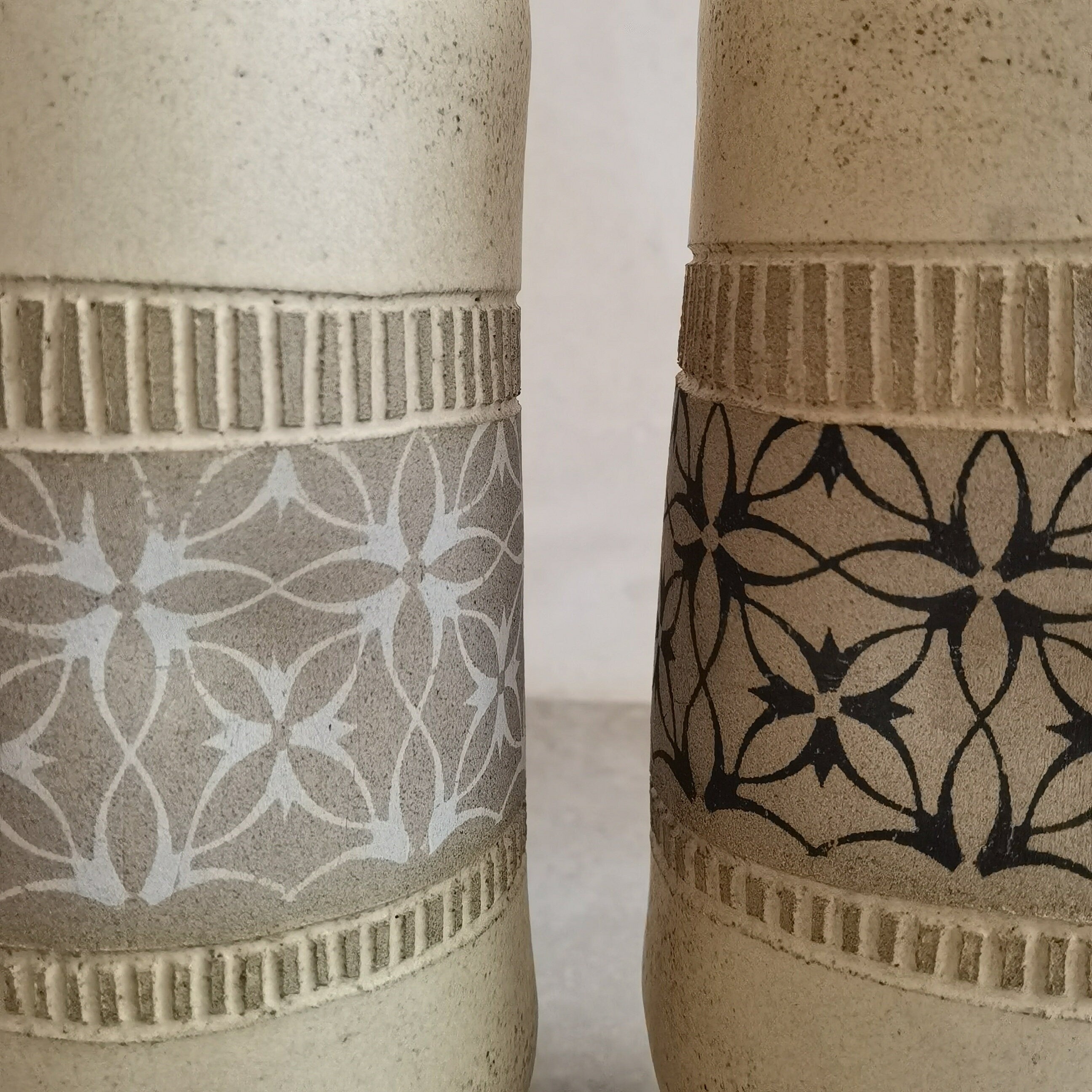 Handmade Ceramic Olive Oil Bottle: Rustic Pottery Dispenser, 40oz