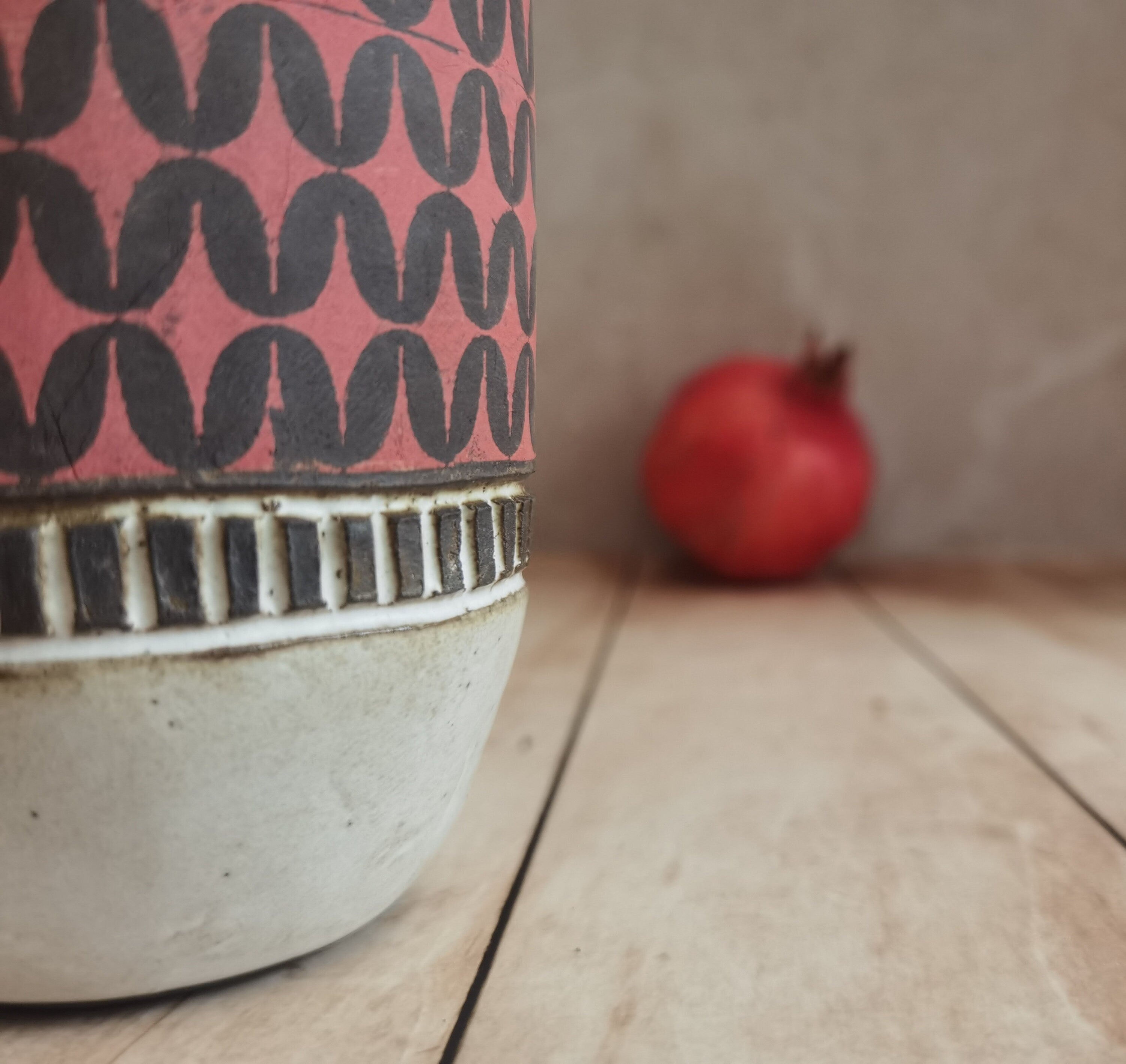 Handmade Ceramic Olive Oil Cruet: Rustic Kitchen Decor